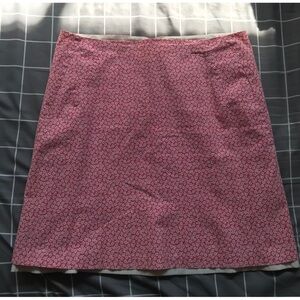 Pink Floral print skirt